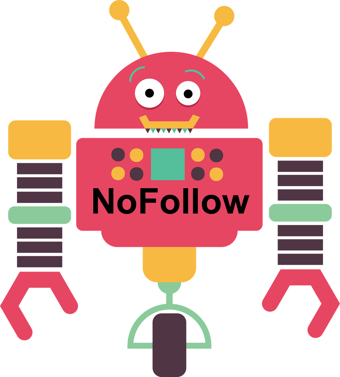 Joomla Nofollow Robot JNofollow robot illustration